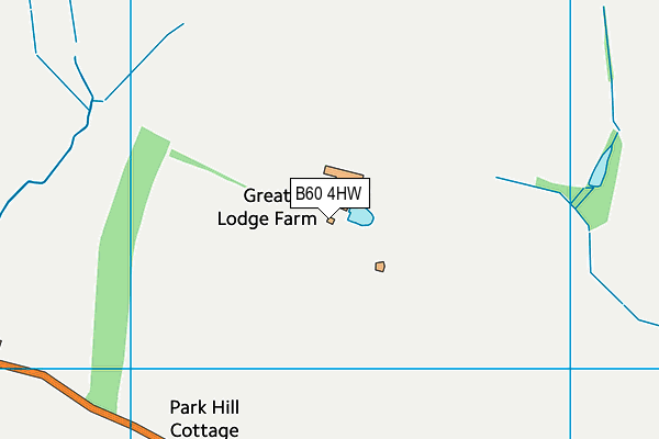 B60 4HW map - OS VectorMap District (Ordnance Survey) B60 4HW map - OS VectorMap District (Ordnance Survey)