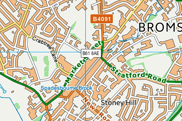 B61 8AE map - OS VectorMap District (Ordnance Survey) B61 8AE map - OS VectorMap District (Ordnance Survey)