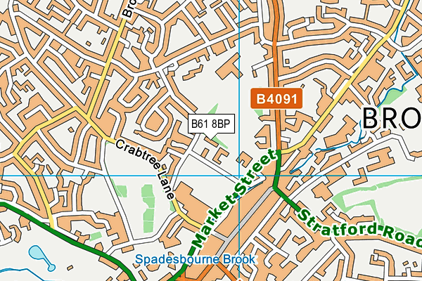 B61 8BP map - OS VectorMap District (Ordnance Survey) B61 8BP map - OS VectorMap District (Ordnance Survey)