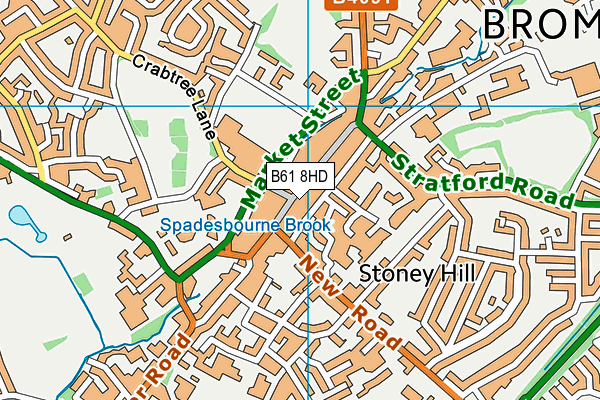 B61 8HD map - OS VectorMap District (Ordnance Survey) B61 8HD map - OS VectorMap District (Ordnance Survey)