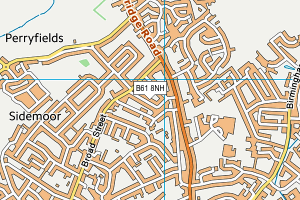 B61 8NH map - OS VectorMap District (Ordnance Survey) B61 8NH map - OS VectorMap District (Ordnance Survey)