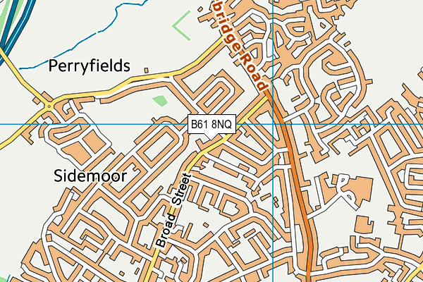 B61 8NQ map - OS VectorMap District (Ordnance Survey) B61 8NQ map - OS VectorMap District (Ordnance Survey)