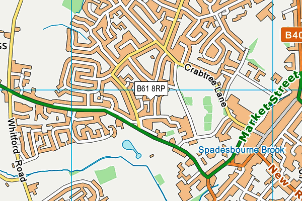B61 8RP map - OS VectorMap District (Ordnance Survey) B61 8RP map - OS VectorMap District (Ordnance Survey)