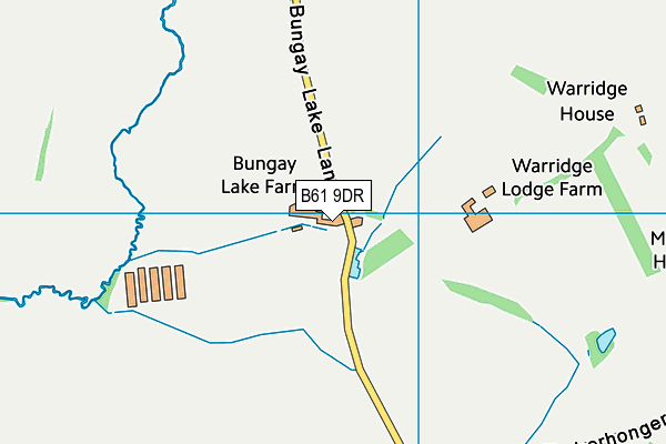 B61 9DR map - OS VectorMap District (Ordnance Survey) B61 9DR map - OS VectorMap District (Ordnance Survey)