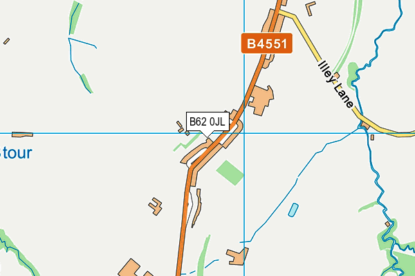 B62 0JL map - OS VectorMap District (Ordnance Survey) B62 0JL map - OS VectorMap District (Ordnance Survey)