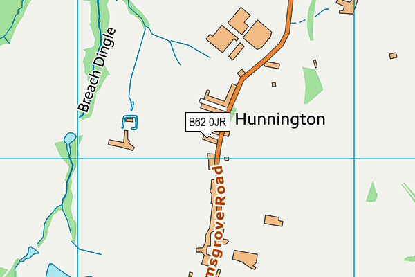 B62 0JR map - OS VectorMap District (Ordnance Survey) B62 0JR map - OS VectorMap District (Ordnance Survey)