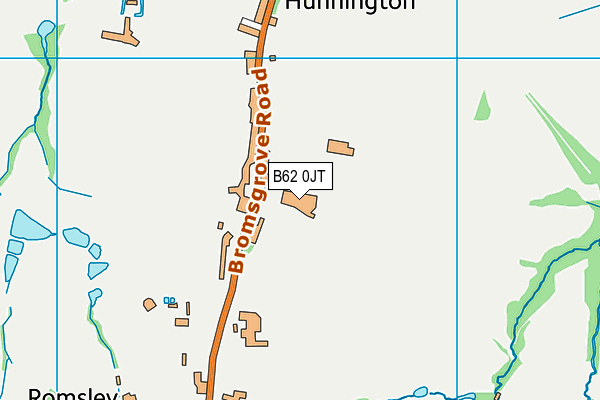 B62 0JT map - OS VectorMap District (Ordnance Survey) B62 0JT map - OS VectorMap District (Ordnance Survey)