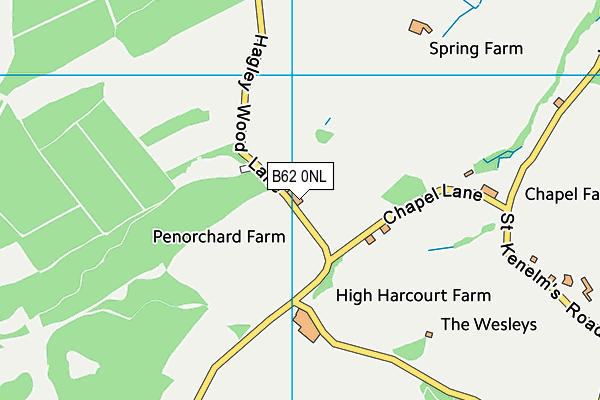 B62 0NL map - OS VectorMap District (Ordnance Survey) B62 0NL map - OS VectorMap District (Ordnance Survey)