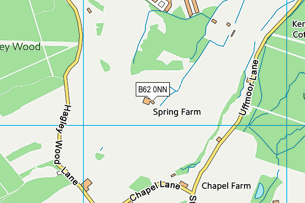 B62 0NN map - OS VectorMap District (Ordnance Survey) B62 0NN map - OS VectorMap District (Ordnance Survey)