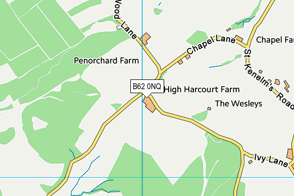 B62 0NQ map - OS VectorMap District (Ordnance Survey) B62 0NQ map - OS VectorMap District (Ordnance Survey)