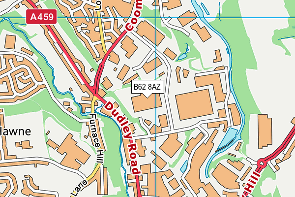 B62 8AZ map - OS VectorMap District (Ordnance Survey) B62 8AZ map - OS VectorMap District (Ordnance Survey)