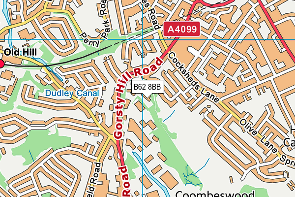 B62 8BB map - OS VectorMap District (Ordnance Survey) B62 8BB map - OS VectorMap District (Ordnance Survey)