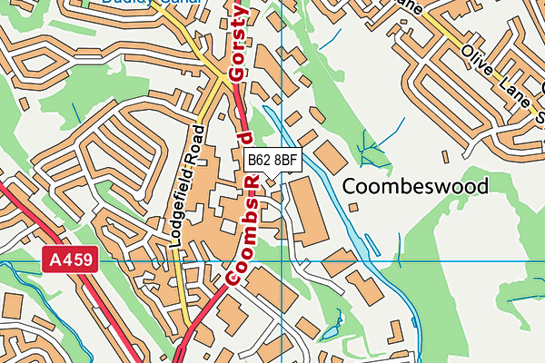B62 8BF map - OS VectorMap District (Ordnance Survey) B62 8BF map - OS VectorMap District (Ordnance Survey)