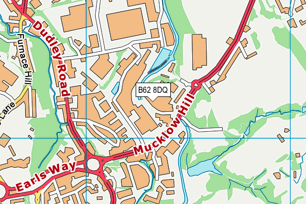 B62 8DQ map - OS VectorMap District (Ordnance Survey) B62 8DQ map - OS VectorMap District (Ordnance Survey)