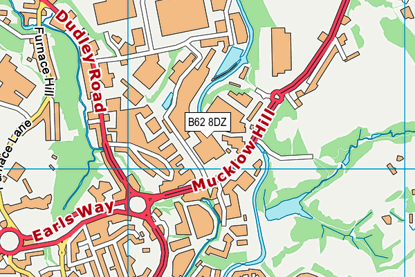 B62 8DZ map - OS VectorMap District (Ordnance Survey) B62 8DZ map - OS VectorMap District (Ordnance Survey)