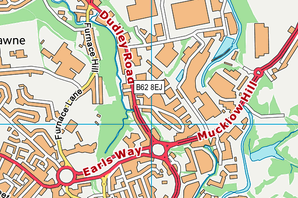 B62 8EJ map - OS VectorMap District (Ordnance Survey) B62 8EJ map - OS VectorMap District (Ordnance Survey)