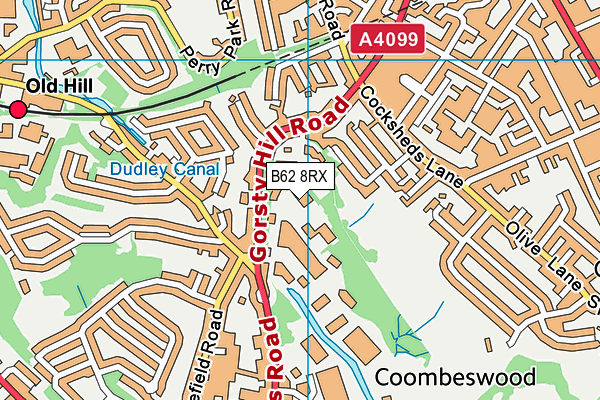B62 8RX map - OS VectorMap District (Ordnance Survey) B62 8RX map - OS VectorMap District (Ordnance Survey)