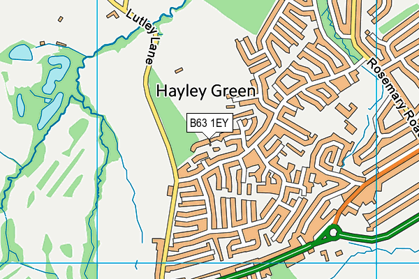 B63 1EY map - OS VectorMap District (Ordnance Survey) B63 1EY map - OS VectorMap District (Ordnance Survey)