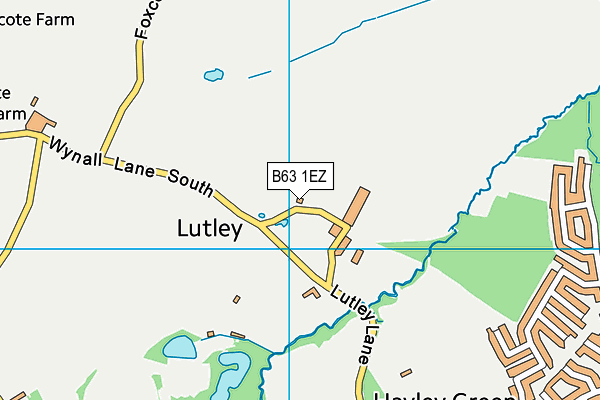 B63 1EZ map - OS VectorMap District (Ordnance Survey) B63 1EZ map - OS VectorMap District (Ordnance Survey)