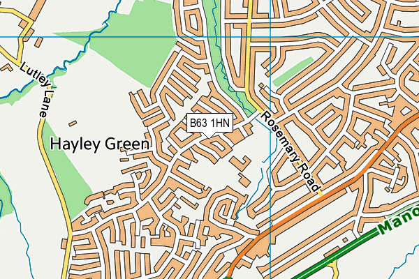 B63 1HN map - OS VectorMap District (Ordnance Survey) B63 1HN map - OS VectorMap District (Ordnance Survey)