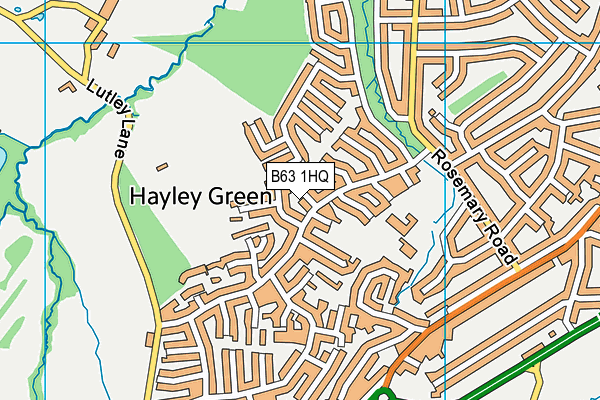 B63 1HQ map - OS VectorMap District (Ordnance Survey) B63 1HQ map - OS VectorMap District (Ordnance Survey)