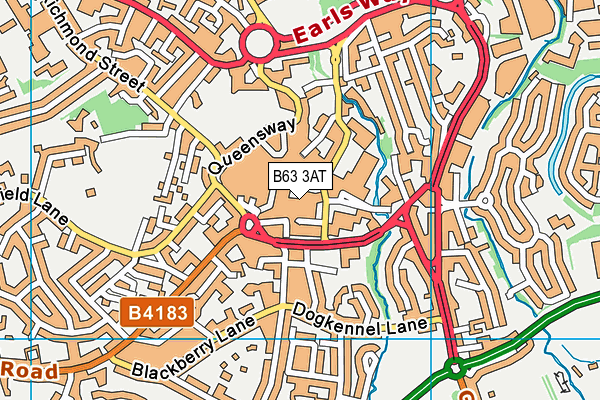 B63 3AT map - OS VectorMap District (Ordnance Survey) B63 3AT map - OS VectorMap District (Ordnance Survey)