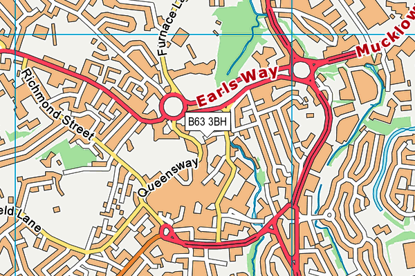 B63 3BH map - OS VectorMap District (Ordnance Survey) B63 3BH map - OS VectorMap District (Ordnance Survey)