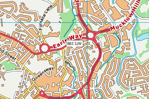 B63 3JW map - OS VectorMap District (Ordnance Survey) B63 3JW map - OS VectorMap District (Ordnance Survey)