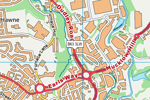 B63 3LW map - OS VectorMap District (Ordnance Survey) B63 3LW map - OS VectorMap District (Ordnance Survey)