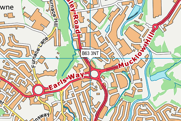 B63 3NT map - OS VectorMap District (Ordnance Survey) B63 3NT map - OS VectorMap District (Ordnance Survey)