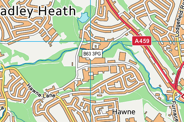 B63 3PG map - OS VectorMap District (Ordnance Survey) B63 3PG map - OS VectorMap District (Ordnance Survey)