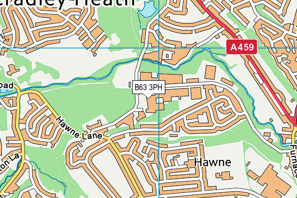 B63 3PH map - OS VectorMap District (Ordnance Survey) B63 3PH map - OS VectorMap District (Ordnance Survey)