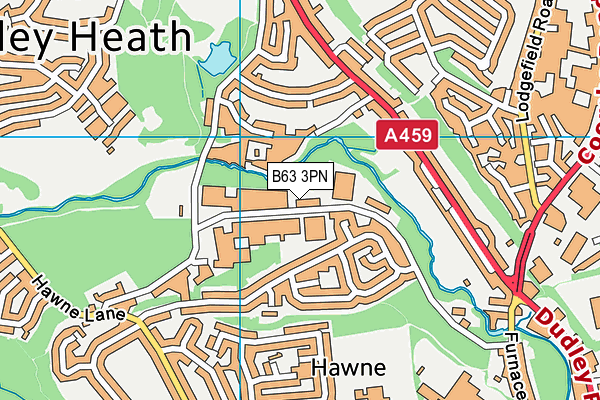 B63 3PN map - OS VectorMap District (Ordnance Survey) B63 3PN map - OS VectorMap District (Ordnance Survey)