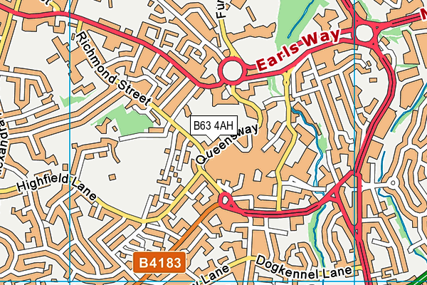 B63 4AH map - OS VectorMap District (Ordnance Survey) B63 4AH map - OS VectorMap District (Ordnance Survey)