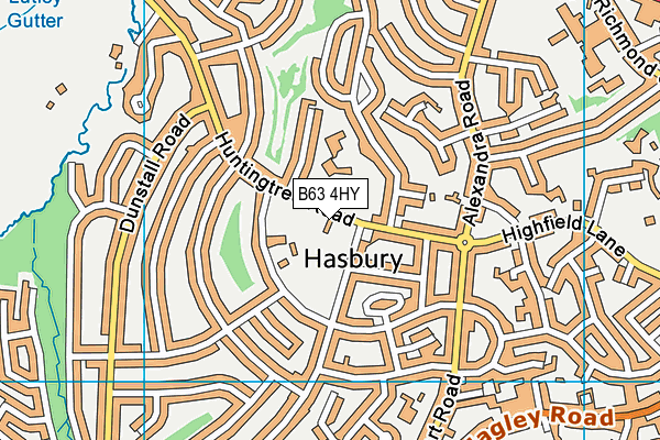 B63 4HY map - OS VectorMap District (Ordnance Survey) B63 4HY map - OS VectorMap District (Ordnance Survey)