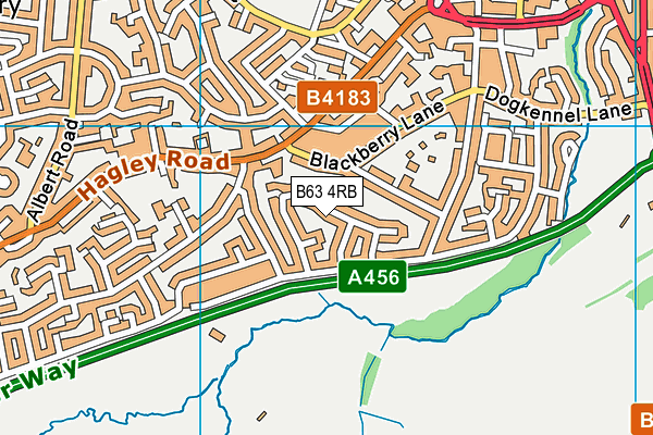 B63 4RB map - OS VectorMap District (Ordnance Survey) B63 4RB map - OS VectorMap District (Ordnance Survey)