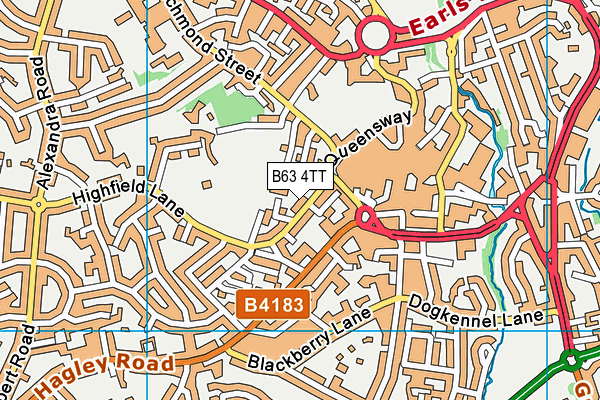 B63 4TT map - OS VectorMap District (Ordnance Survey) B63 4TT map - OS VectorMap District (Ordnance Survey)