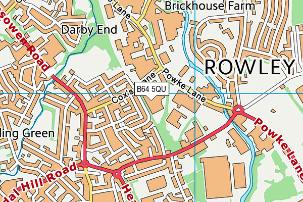 B64 5QU map - OS VectorMap District (Ordnance Survey) B64 5QU map - OS VectorMap District (Ordnance Survey)