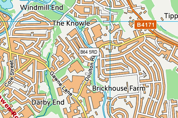 B64 5RD map - OS VectorMap District (Ordnance Survey) B64 5RD map - OS VectorMap District (Ordnance Survey)