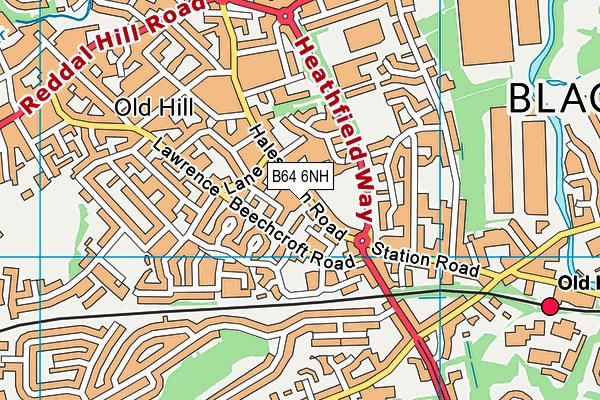 B64 6NH map - OS VectorMap District (Ordnance Survey) B64 6NH map - OS VectorMap District (Ordnance Survey)