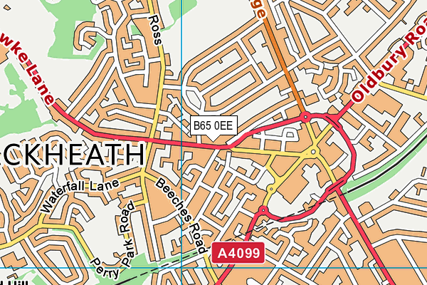 B65 0EE map - OS VectorMap District (Ordnance Survey) B65 0EE map - OS VectorMap District (Ordnance Survey)
