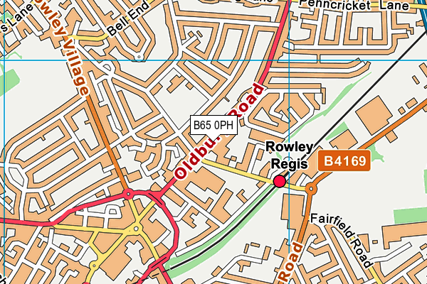 B65 0PH map - OS VectorMap District (Ordnance Survey) B65 0PH map - OS VectorMap District (Ordnance Survey)