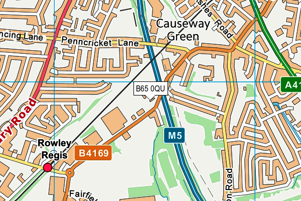 B65 0QU map - OS VectorMap District (Ordnance Survey) B65 0QU map - OS VectorMap District (Ordnance Survey)