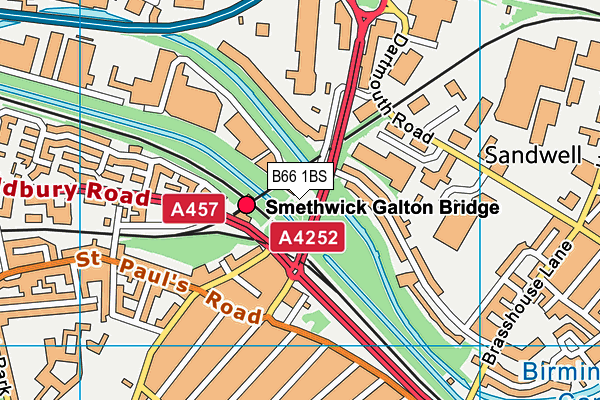 B66 1BS map - OS VectorMap District (Ordnance Survey) B66 1BS map - OS VectorMap District (Ordnance Survey)