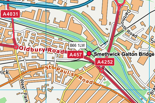 B66 1LW map - OS VectorMap District (Ordnance Survey) B66 1LW map - OS VectorMap District (Ordnance Survey)