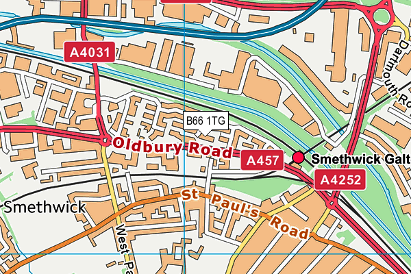 B66 1TG map - OS VectorMap District (Ordnance Survey) B66 1TG map - OS VectorMap District (Ordnance Survey)