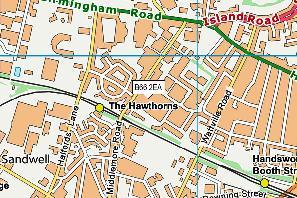 B66 2EA map - OS VectorMap District (Ordnance Survey) B66 2EA map - OS VectorMap District (Ordnance Survey)
