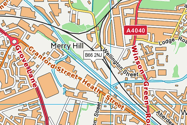 B66 2NJ map - OS VectorMap District (Ordnance Survey) B66 2NJ map - OS VectorMap District (Ordnance Survey)