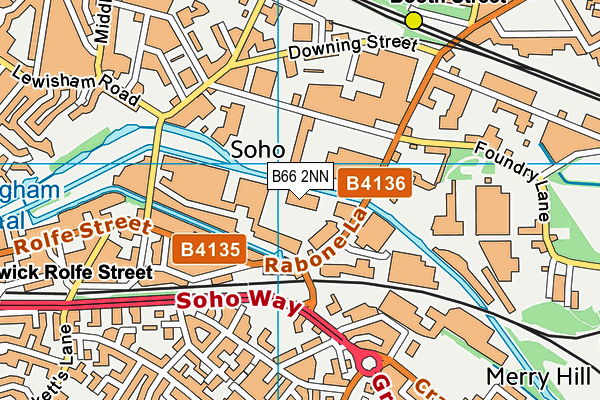 B66 2NN map - OS VectorMap District (Ordnance Survey) B66 2NN map - OS VectorMap District (Ordnance Survey)