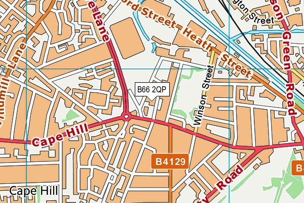 B66 2QP map - OS VectorMap District (Ordnance Survey) B66 2QP map - OS VectorMap District (Ordnance Survey)